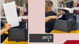 Confection de housses de transport sur mesure pour des bornes Photos Selfies Photo Booth, pour la société Animaphot de Marsillargues dans l' Hérault 