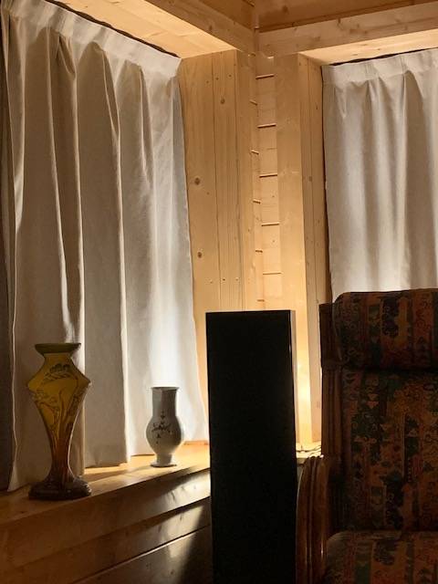 Confection de rideaux sur mesure pour la résidence secondaire d'un particulier à Saint Sauveur Camprieu dans le Gard