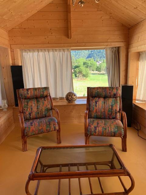 Confection de rideaux sur mesure pour la résidence secondaire d'un particulier à Saint Sauveur Camprieu dans le Gard