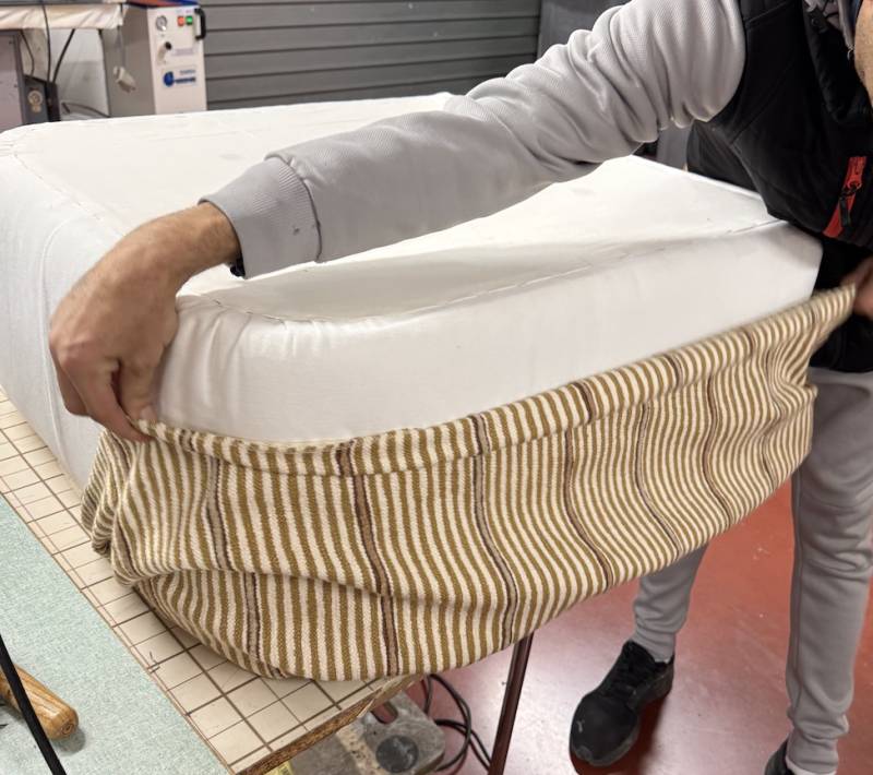 Confection textile sur mesure pour agences d’architecture d’intérieur – Hérault (34)