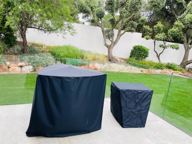 Confection sur mesure de housses de protection pour barbecue et brasero pour un particulier à balaruc dans l'hérault